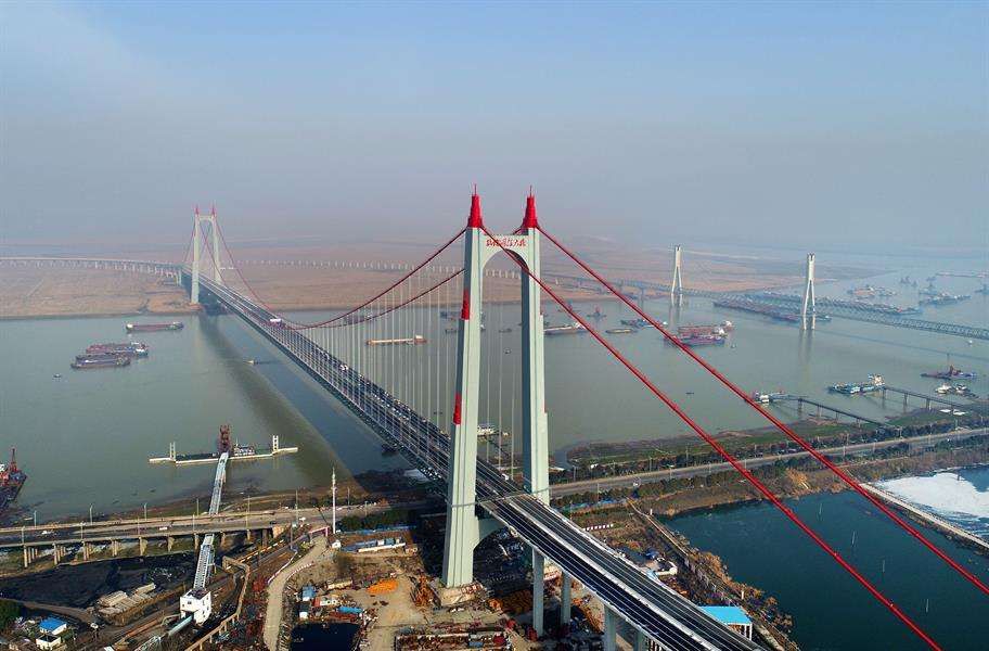 岳陽(yáng)洞庭湖大橋A1，A2標(biāo)防雷工程